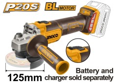 Flex Polizor unghiular 125mm motor Brushless fara acumulator Ingco CAGLI201258