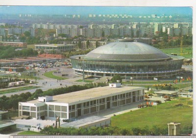bnk cp Bucuresti - Pavilionul central al complexului expozitional - necirculata foto