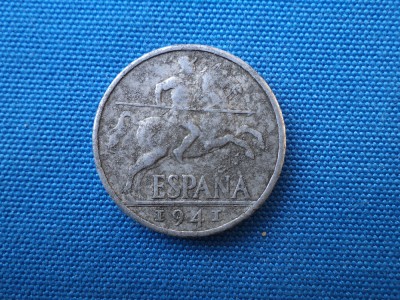 10 CENTIMOS 1941 - SPANIA foto