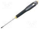 Şurubelniţă plată BAHCO 2,5x0,4mm, 75mm lungime lamă, 197mm lungime totală