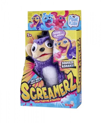 Simba Screamerz Jucarie Plus Maimutica Violet foto