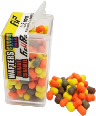 Wafters Fish Pro Color Mix, Banane Caramel, 3.8x5mm, 200buc foto