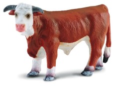 Figurina Taur Hereford foto