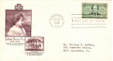 SCOUTING IN MEMORIA JULIETTE LOW FONDATOAREA GIRL SCOUTS IN USA 1948 FDC, America de Nord, Organizatii internationale