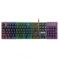 Tastatura Gaming Redragon Dyaus 2 Iluminare RGB, Taste fara conflict, 12 Taste foto