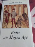 Jean Verdon, Boire au Moyen Age