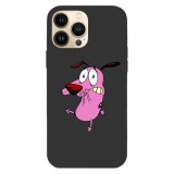 Husa compatibila cu Apple iPhone 15 Pro Max, Viceversa, model Terrified Courage face , Silicon, TPU, Transparent, Carcasa