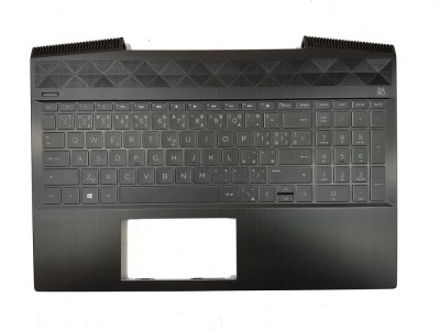 Carcasa superioara cu tastatura palmrest Laptop, HP, Pavilion 15-CX, 15T-CX, TPN-C133, L23746-B31, L21412-B31, layout US foto