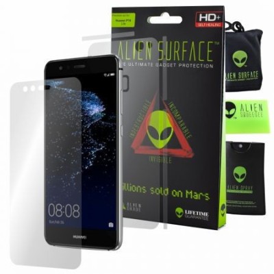 Folie Alien Surface HD, Huawei P10 Lite, protectie ecran, spate, laterale + Alien Fiber Cadou foto