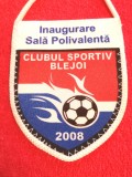 Fanion CS BLEJOI (Inaugurare Sala Polivalenta)