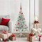 vidaXL Pom de Crăciun artificial pre-iluminat Argintiu 120 cm PET 3397188