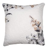 Cumpara ieftin Fata perna textil matlasat Flower 40x40 cm