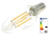 Lampă LED E14 4W Alb Cald 2700K