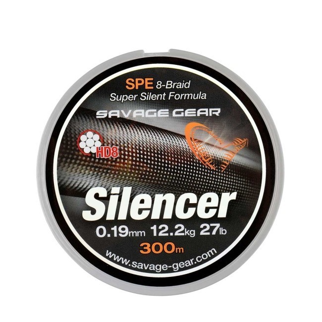 Fir Textil HD8 Silencer, 0,12 mm. / 120 M - Savage Gear