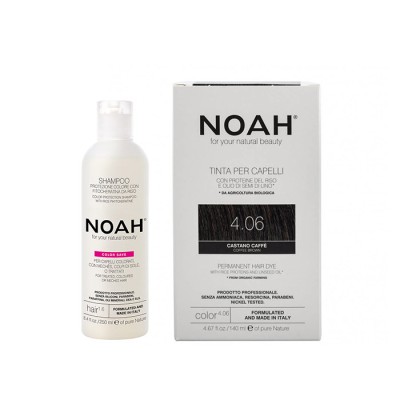 Set Color &amp;amp; Protect Saten Cafeniu 4.06 390 mililitri Noah foto