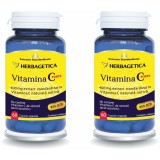 Pachet Vitamina C Forte 400mg 60cps + 60cps (50% reducere la al doilea produs)