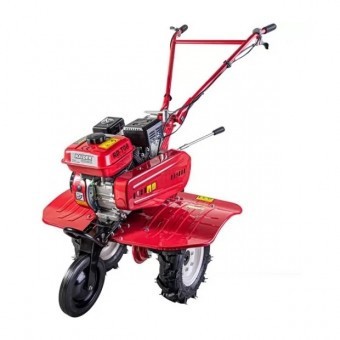 Motocultor Raider, putere 7 CP, motor 4 timpi, cu accesorii plug si cultivator foto