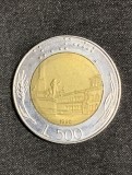 Moneda 500 lire 1990 Italia