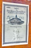 G46-I-Banca Monarhiei Austro- Ungaria-Viena 1913-Contract-Actiuni vechi.