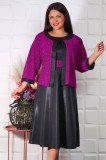 Cumpara ieftin Compleu din Lurex Bosfor Negru - 46Marimea, Yves