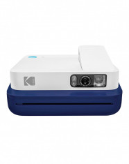 Aparat foto instant Kodak Smile Classic, Bluetooth, Imprimare Termica, Albastru foto