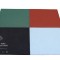 Pavele dale din cauciuc, tartan, patrate, plane, GRI, 60x60 cm, grosime 20 mm