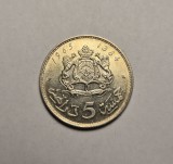 Maroc 5 Dirhams 1965 UNC