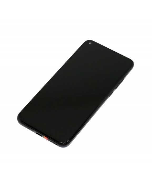 Ecran LCD Display Complet cu Rama Huawei Honor View 20 Negru