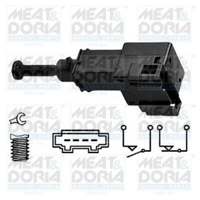 MEAT &amp;amp; DORIA 35035 Comutator lumini frana foto