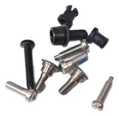 07 X9 Rd Composite Cage Screw/Bolt Kit - Silver-Black Ultimate FactoryBikes foto