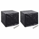 Cumpara ieftin Huse rezervor apa pt gradina, 2 buc., 8 ocheti, 116x100x120 cm
