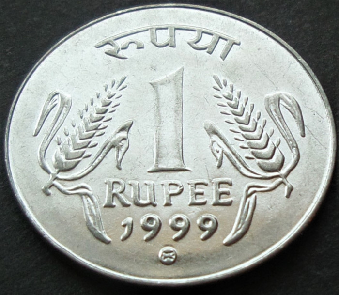 Moneda 1 RUPIE - INDIA, anul 1999 *cod 2031 = UNC din FASIC