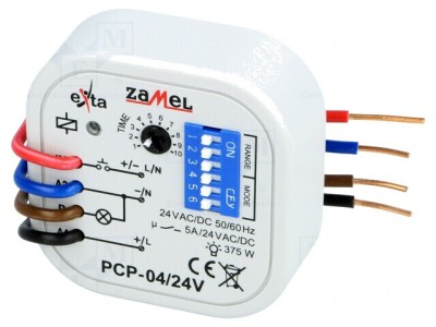 Timer Programabil SPST-NO 24V 250VAC 5A foto