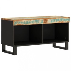 Comoda TV, 85x33x43,5 cm, lemn masiv reciclat foto