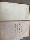 Noul testament - in franceza - legat integral piele - Paris 1818