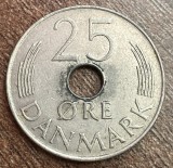 C50 - Moneda foarte veche - Danemarca - 25 ore - 1979