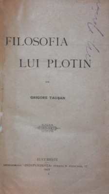 FILOSOFIA LUI PLOTIN foto