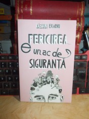 RAZVAN EXARHU - FERICIREA E UN AC DE SIGURANTA , ILUSTRATII , 2017 foto