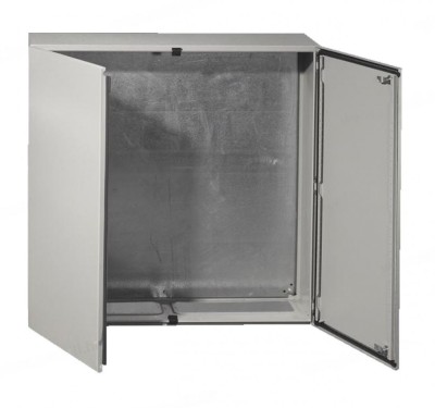Tablou 1200x1200x400mm electric metalic industrial cu contrapanou galvanizat IP55 1000V 630A vopsit electrostatic cu 2 usi foto