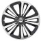 Set 4 Capace Roti Terra Gri-Negru R16, pentru gama auto Fiat