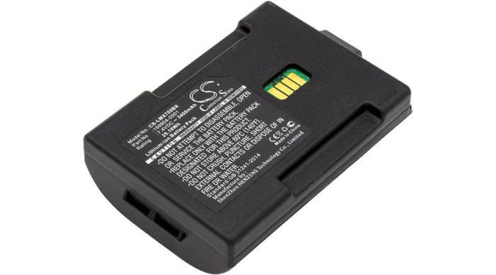Cameron Sino 3400mAh Honeywell TXE TECTON MX7 Baterie