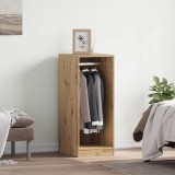 vidaXL Dulap cu raft cu depozitare Stejar Artizanal 41 x 48 x 102 cm 879646