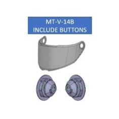 Viziera transparenta casca integrala MT Revenge 2 S &ndash; omologare noua ECE 22.06 (tip MT-V-14B)