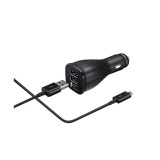 Incarcator Auto Dual USB Cu Cablu USB-Type-C Samsung EP-LN920CBE Fast Charging