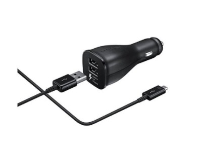 Incarcator Auto Dual USB Cu Cablu USB-Type-C Samsung EP-LN920CBE Fast Charging foto