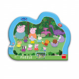 Puzzle cu rama - Peppa Pig (25 piese) PlayLearn Toys, Dino