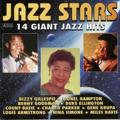 CD Jazz Stars - 14 Giant Jazz Hits: Louis Amstrong, Gene Krupe