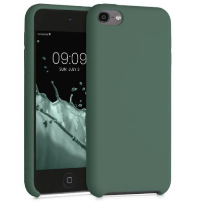 Husa pentru Apple iPod Touch 6th/iPod Touch 7th, Kwmobile, Verde, Silicon, 50528.166 foto