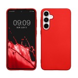 Husa Kwmobile pentru Samsung Galaxy A35, Rosu, Silicon, KWM000021PC003C, Carcasa