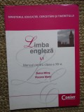 LIMBA ENGLEZA L1. MANUAL PENTRU CLASA A XII-A-DOINA MILOS, ROXANA MARIN